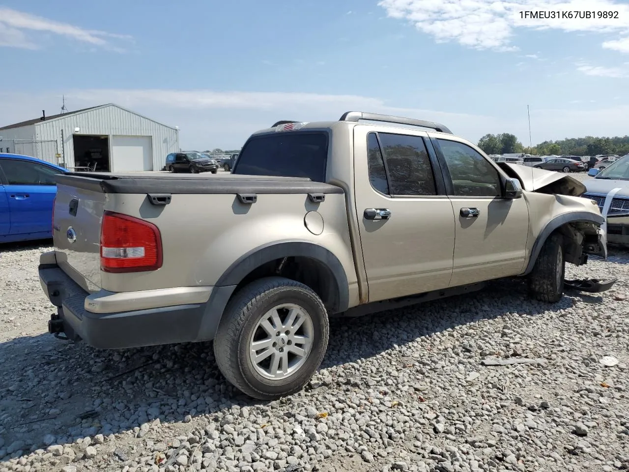 2007 Ford Explorer Sport Trac Xlt VIN: 1FMEU31K67UB19892 Lot: 72061484