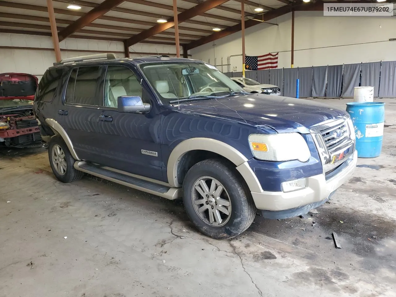 2007 Ford Explorer Eddie Bauer VIN: 1FMEU74E67UB79202 Lot: 72067804