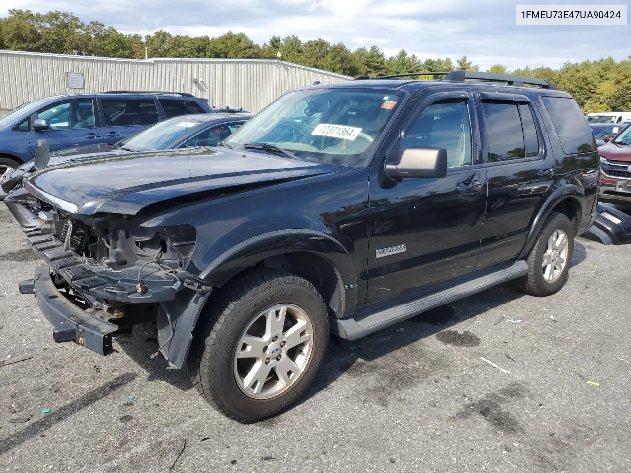 2007 Ford Explorer Xlt VIN: 1FMEU73E47UA90424 Lot: 72371364