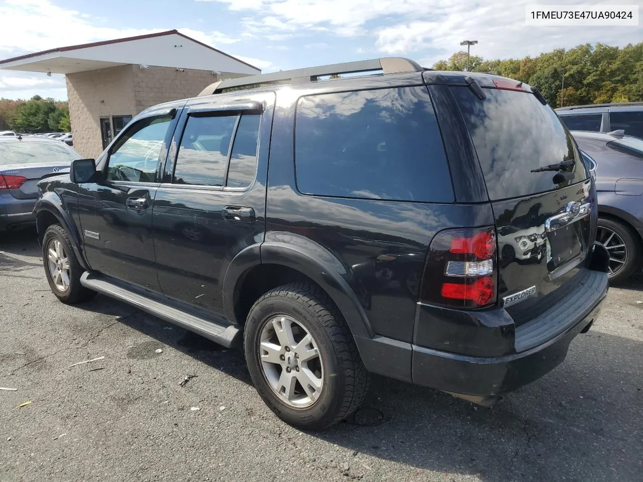 2007 Ford Explorer Xlt VIN: 1FMEU73E47UA90424 Lot: 72371364