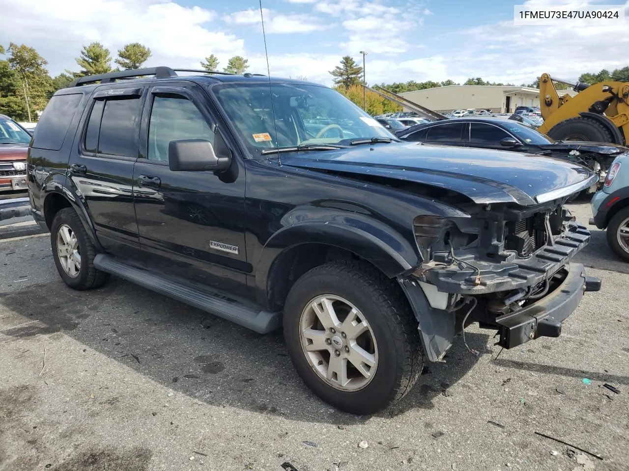 2007 Ford Explorer Xlt VIN: 1FMEU73E47UA90424 Lot: 72371364