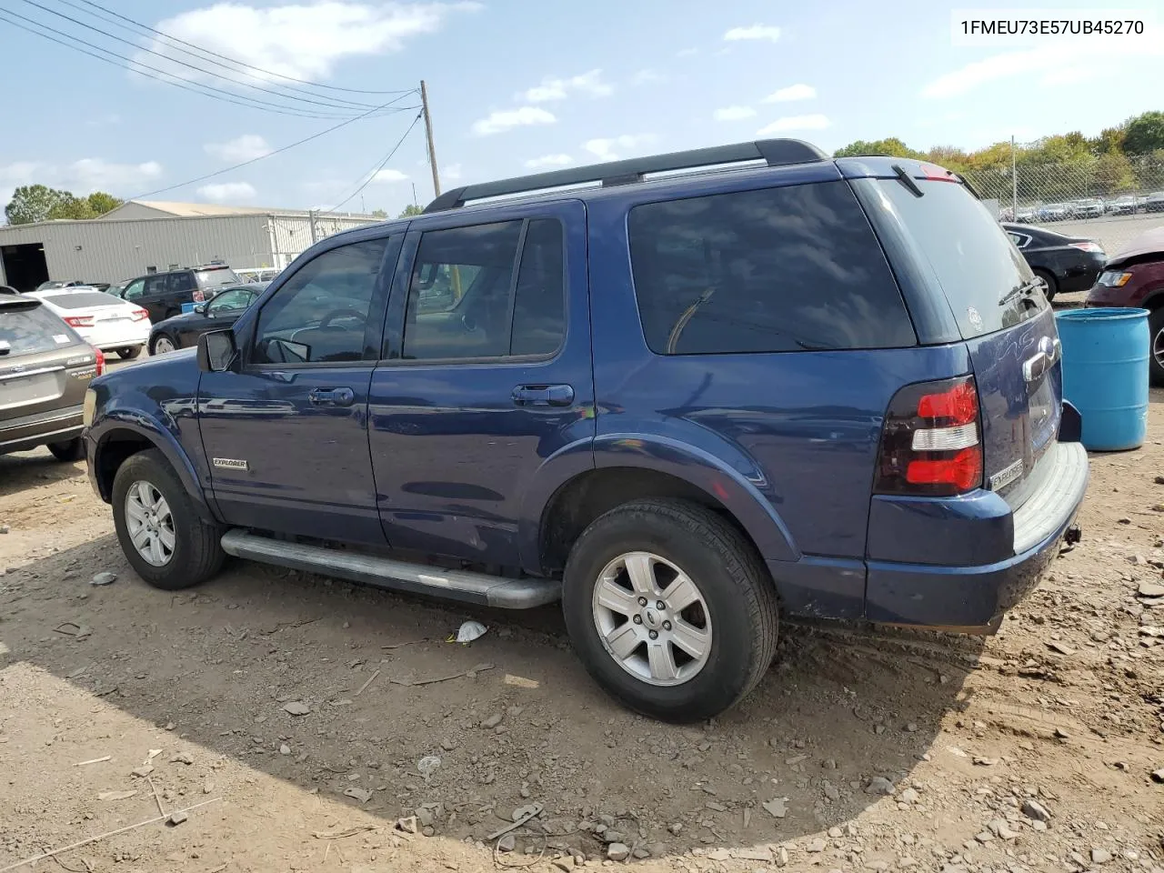 2007 Ford Explorer Xlt VIN: 1FMEU73E57UB45270 Lot: 72600784