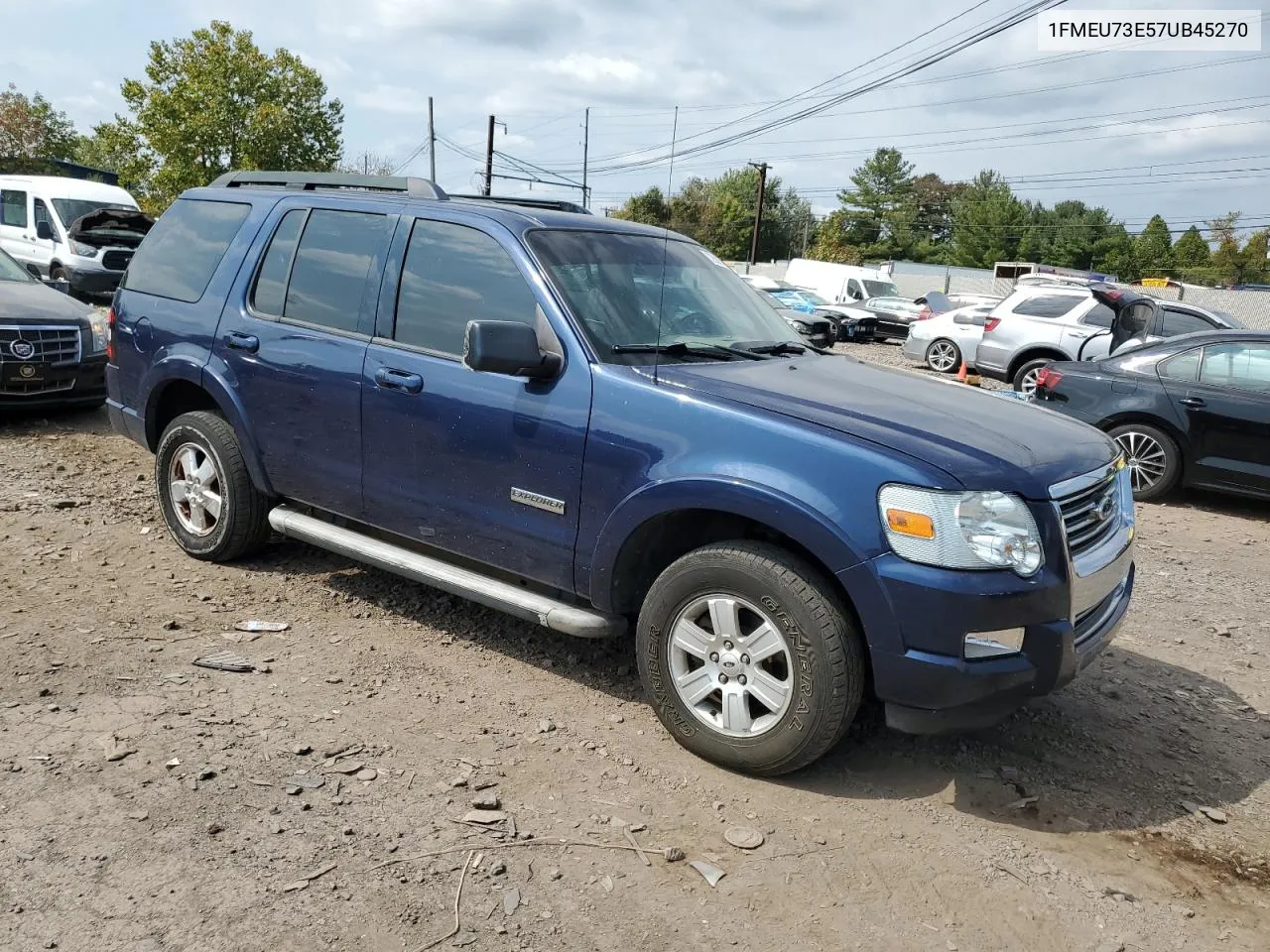 2007 Ford Explorer Xlt VIN: 1FMEU73E57UB45270 Lot: 72600784