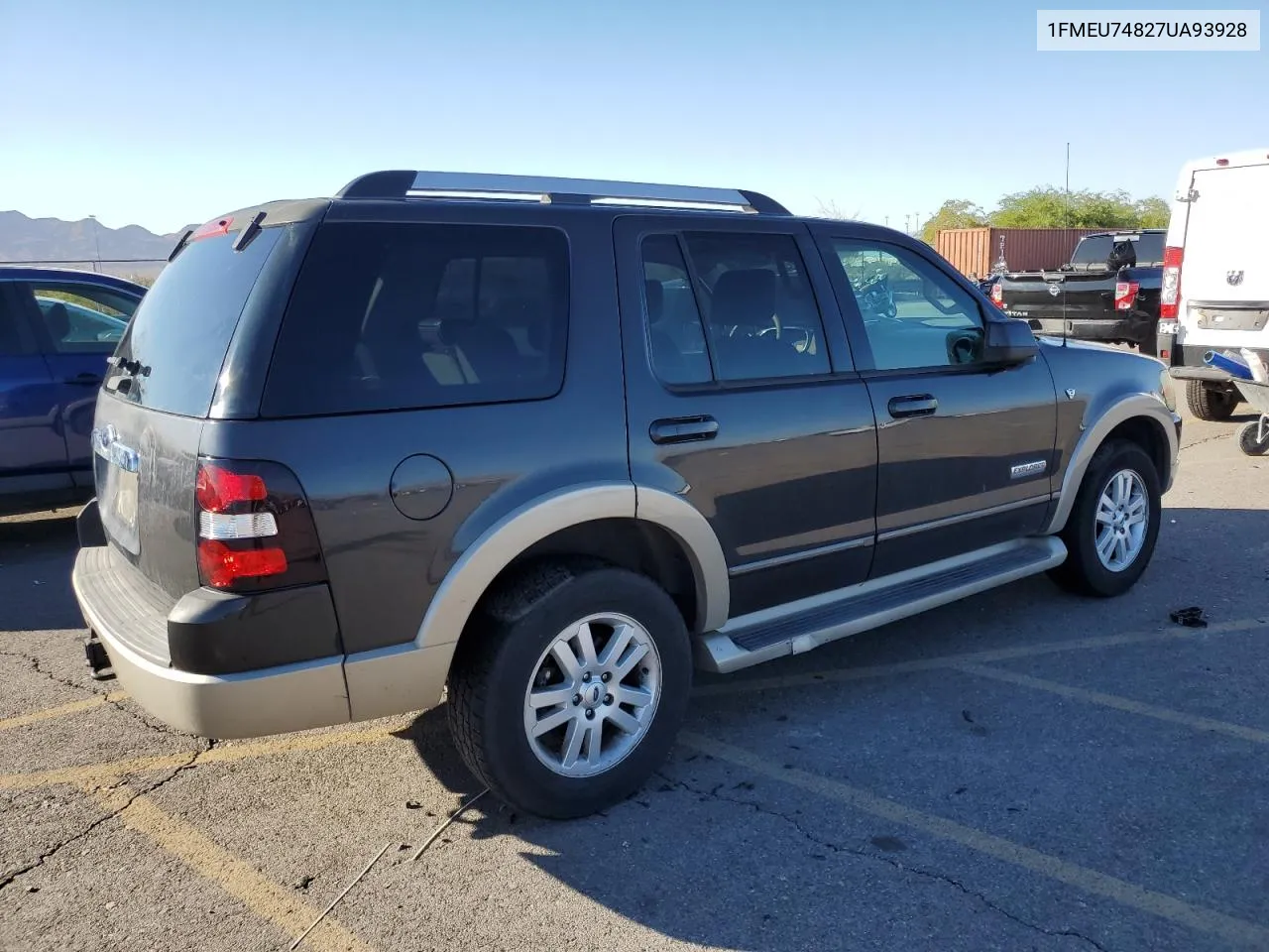 2007 Ford Explorer Eddie Bauer VIN: 1FMEU74827UA93928 Lot: 72846694