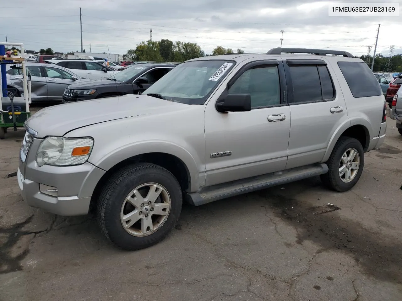 2007 Ford Explorer Xlt VIN: 1FMEU63E27UB23169 Lot: 72933344