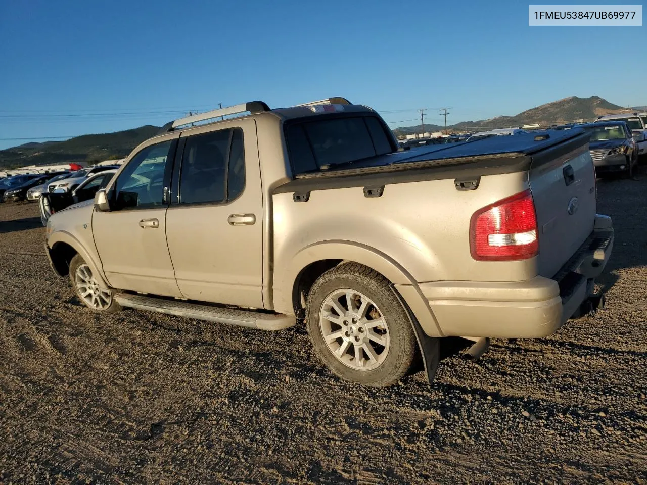 2007 Ford Explorer Sport Trac Limited VIN: 1FMEU53847UB69977 Lot: 73043464