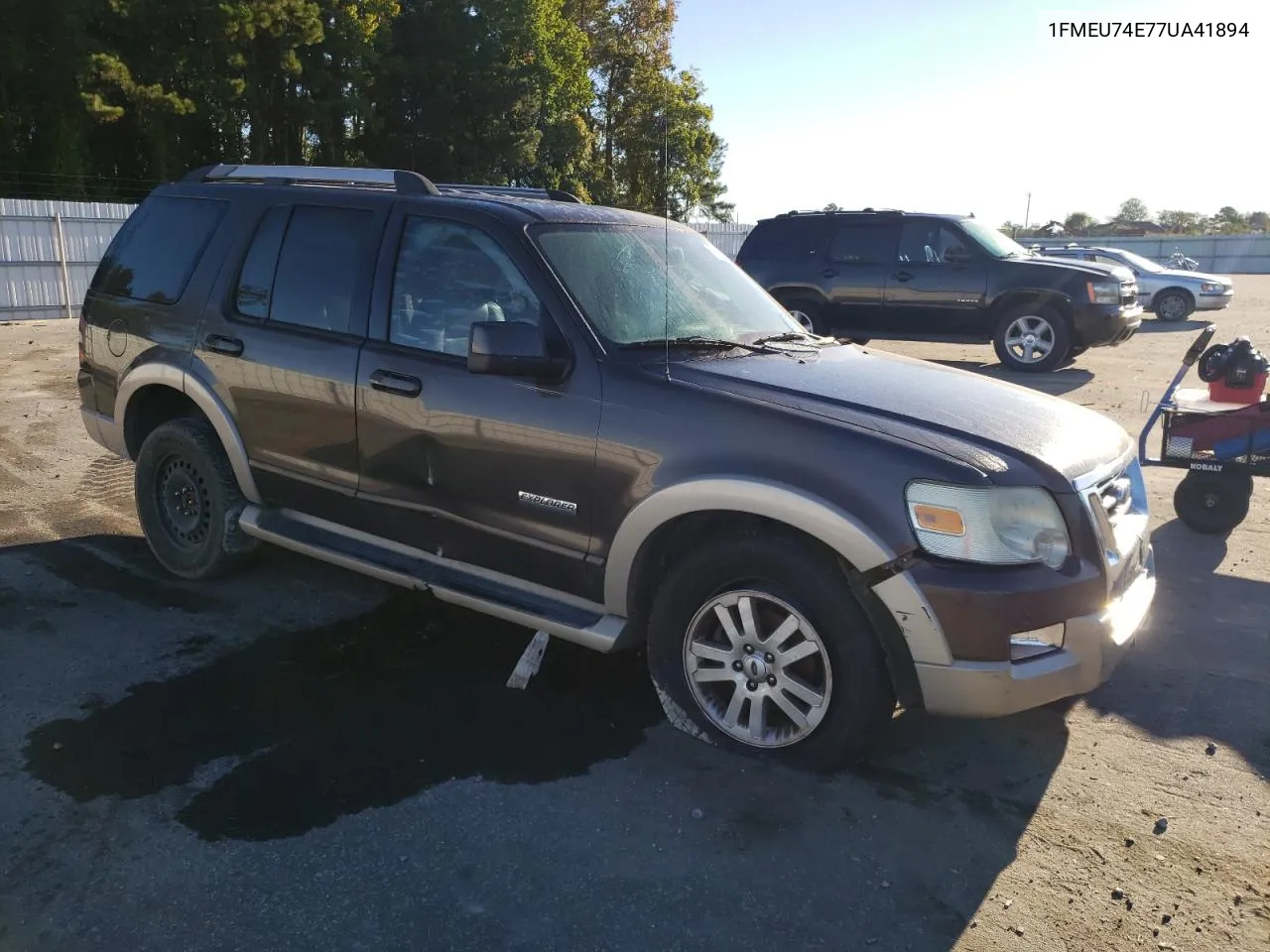 2007 Ford Explorer Eddie Bauer VIN: 1FMEU74E77UA41894 Lot: 73096304