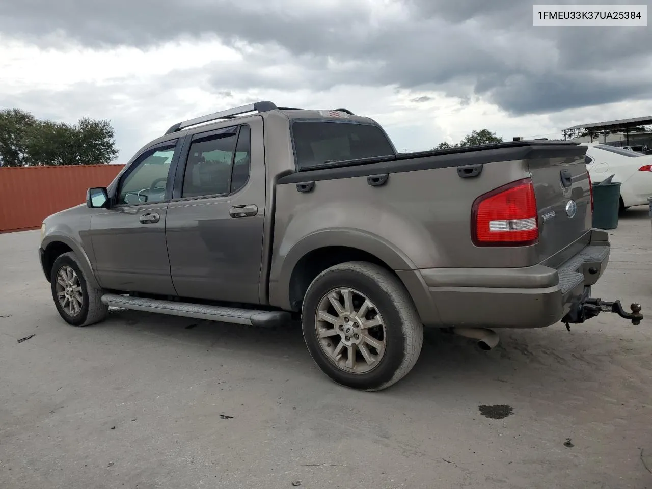 1FMEU33K37UA25384 2007 Ford Explorer Sport Trac Limited