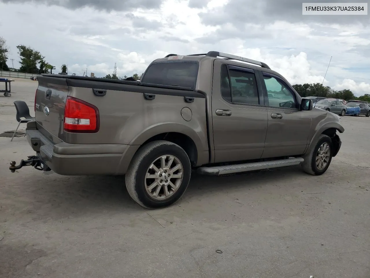 1FMEU33K37UA25384 2007 Ford Explorer Sport Trac Limited