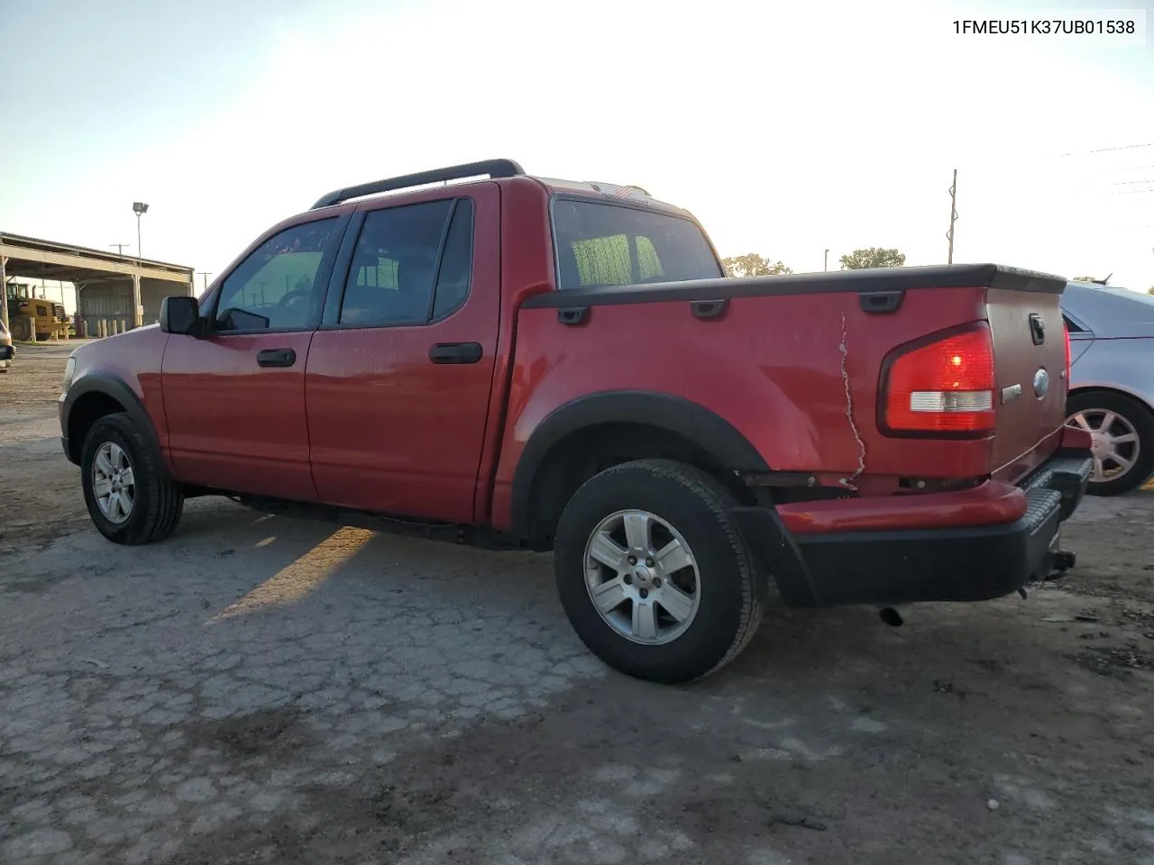 2007 Ford Explorer Sport Trac Xlt VIN: 1FMEU51K37UB01538 Lot: 73403434