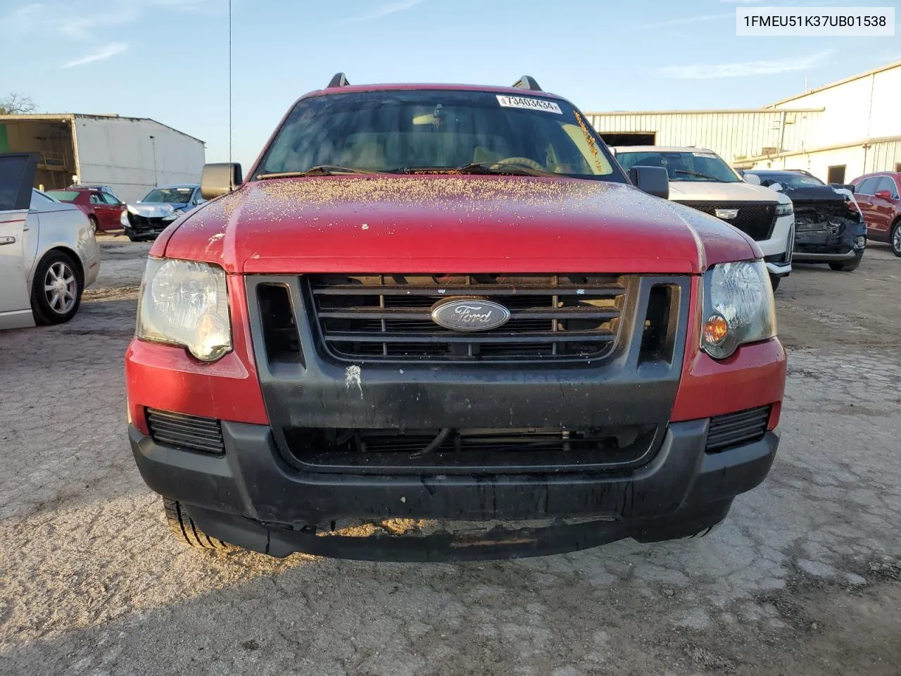 2007 Ford Explorer Sport Trac Xlt VIN: 1FMEU51K37UB01538 Lot: 73403434