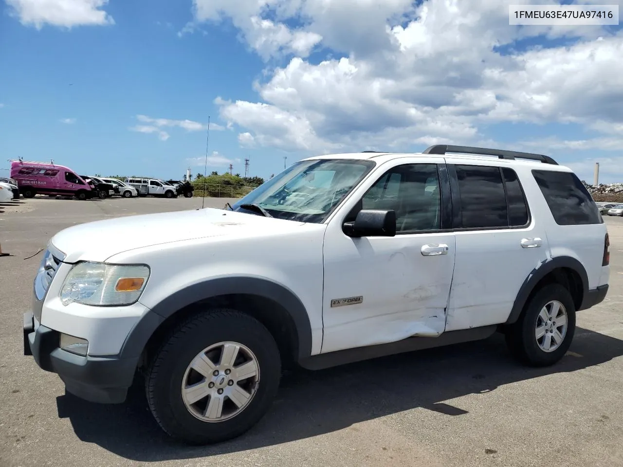 2007 Ford Explorer Xlt VIN: 1FMEU63E47UA97416 Lot: 73775914