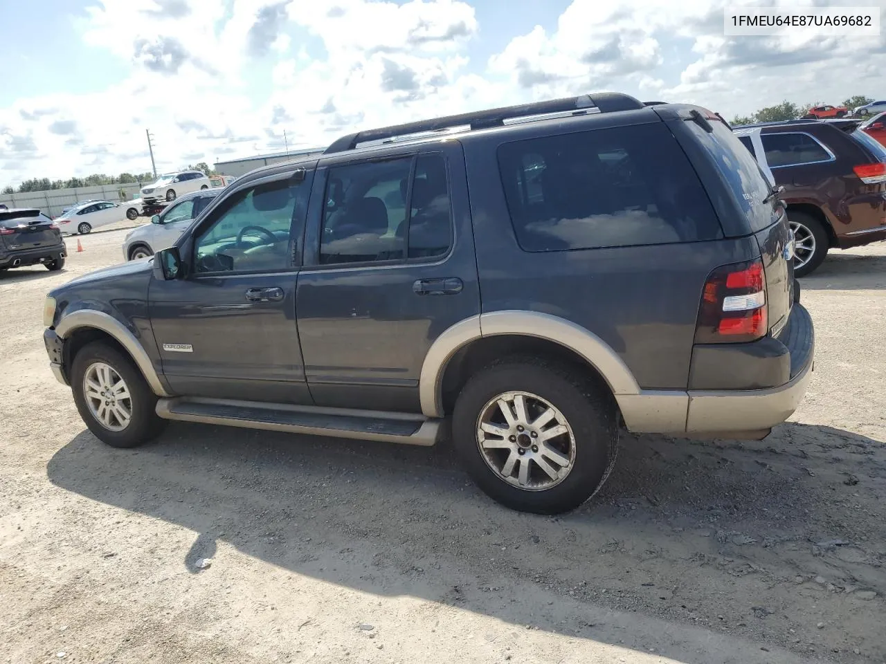 2007 Ford Explorer Eddie Bauer VIN: 1FMEU64E87UA69682 Lot: 73915824