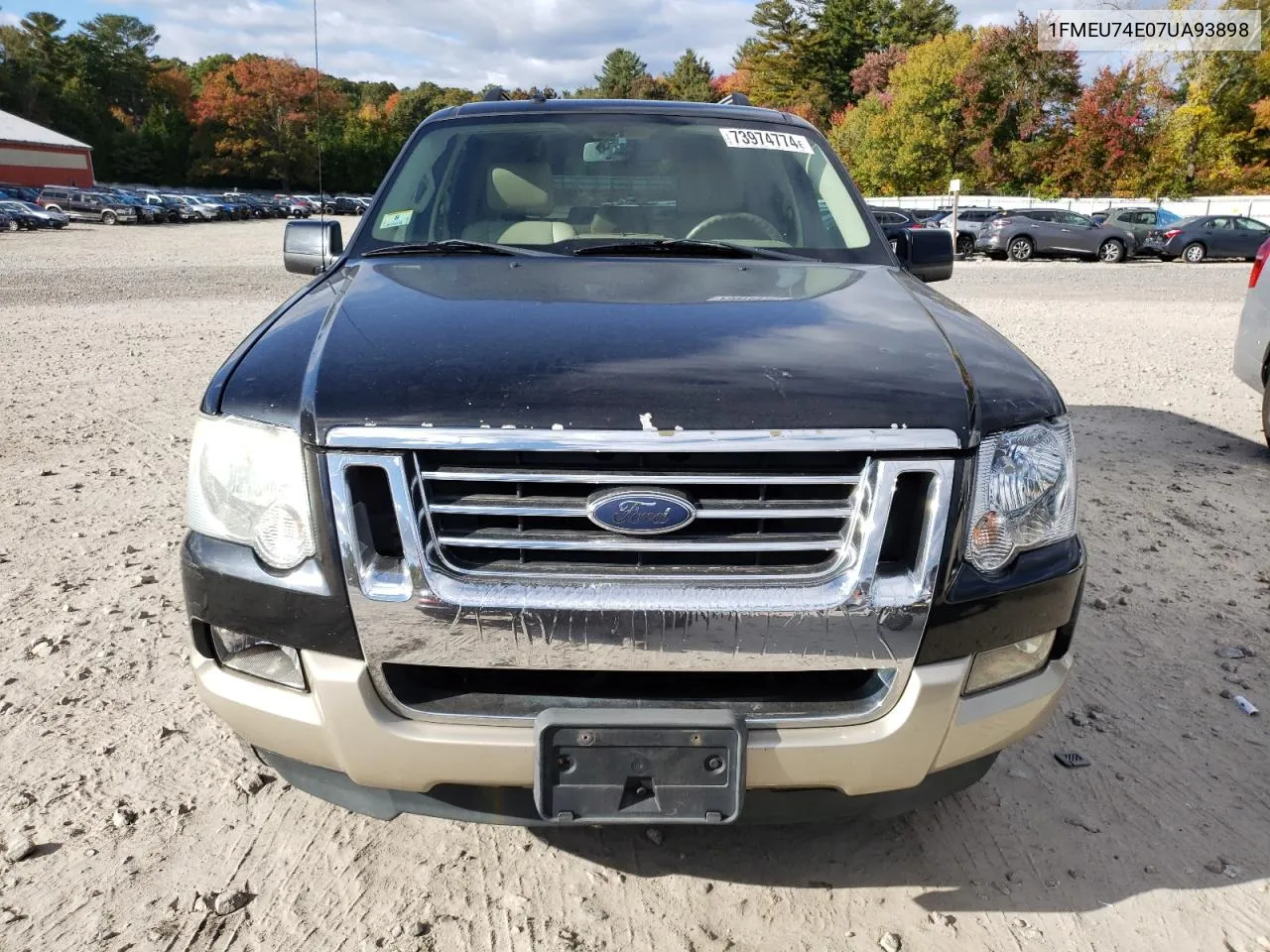 2007 Ford Explorer Eddie Bauer VIN: 1FMEU74E07UA93898 Lot: 73974774