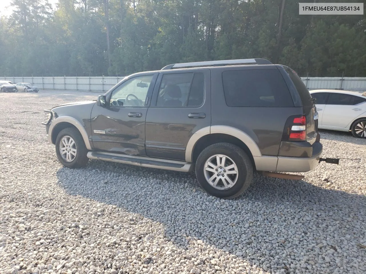 2007 Ford Explorer Eddie Bauer VIN: 1FMEU64E87UB54134 Lot: 75029034