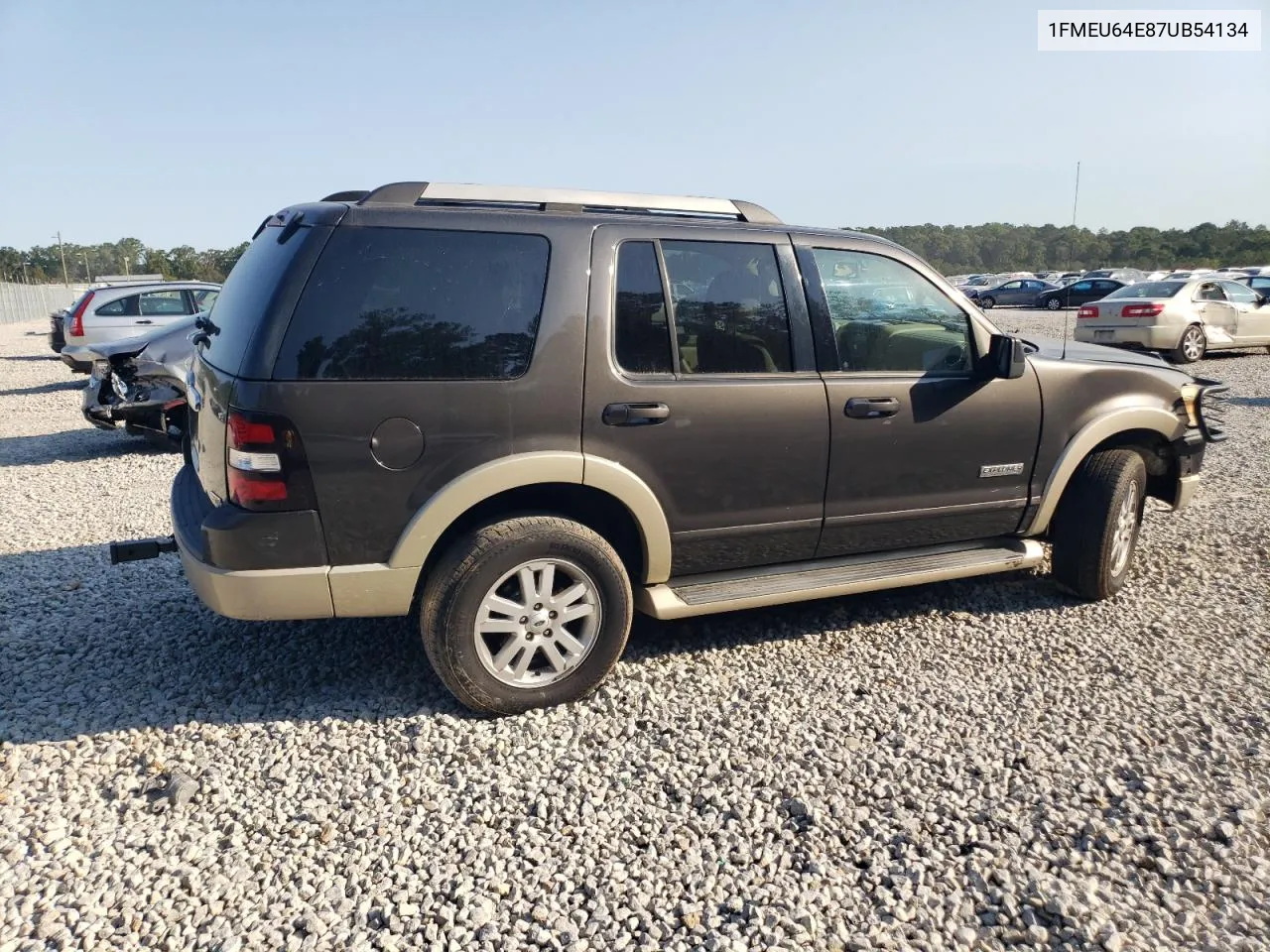 2007 Ford Explorer Eddie Bauer VIN: 1FMEU64E87UB54134 Lot: 75029034