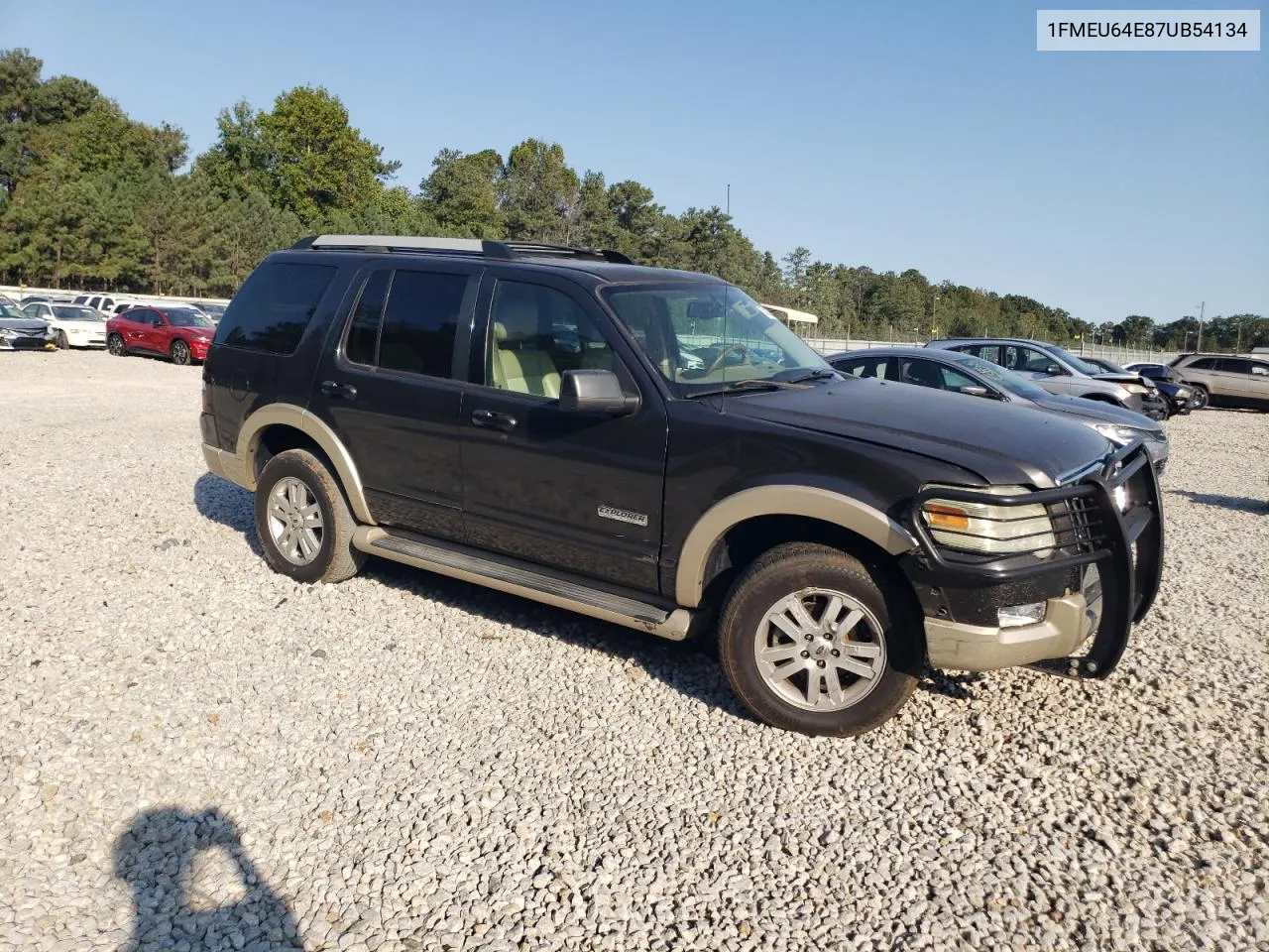 2007 Ford Explorer Eddie Bauer VIN: 1FMEU64E87UB54134 Lot: 75029034