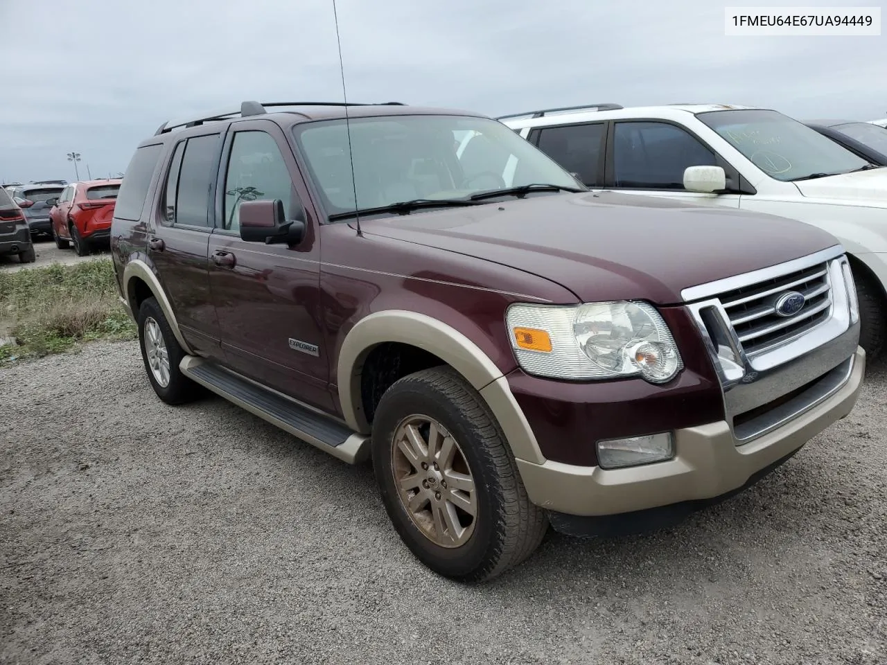 1FMEU64E67UA94449 2007 Ford Explorer Eddie Bauer