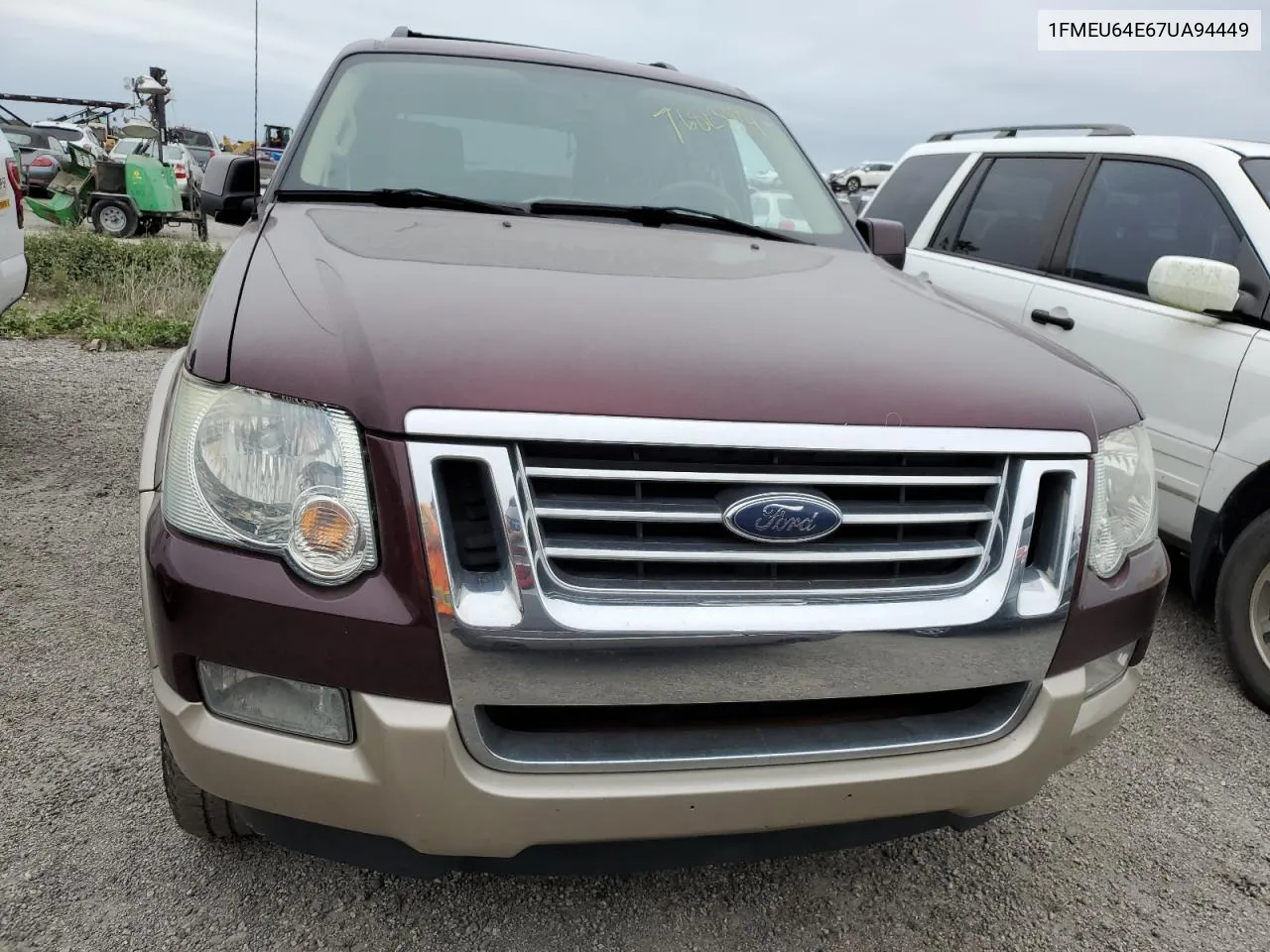 1FMEU64E67UA94449 2007 Ford Explorer Eddie Bauer