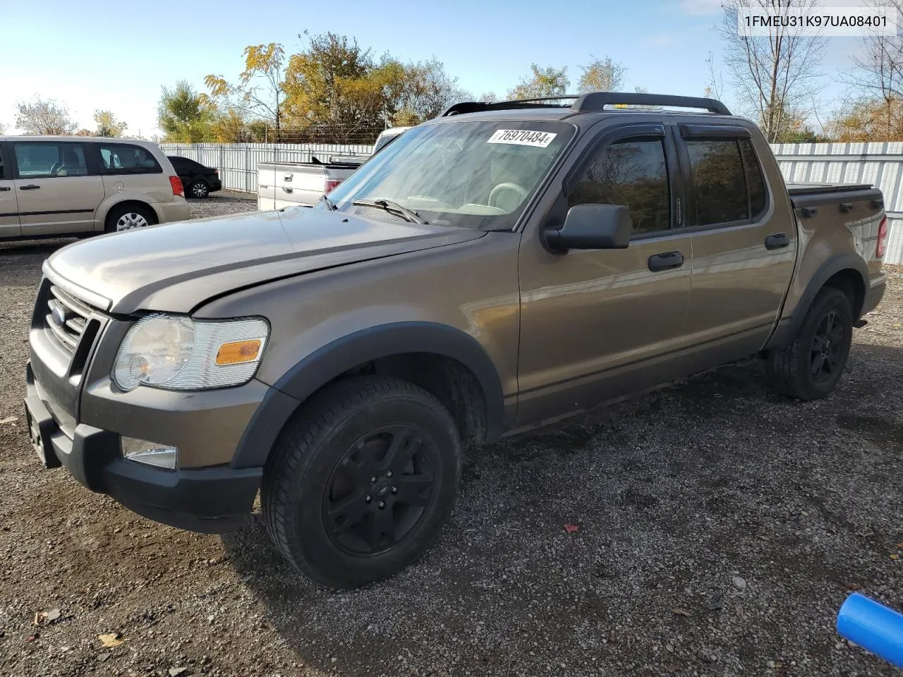 1FMEU31K97UA08401 2007 Ford Explorer Sport Trac Xlt