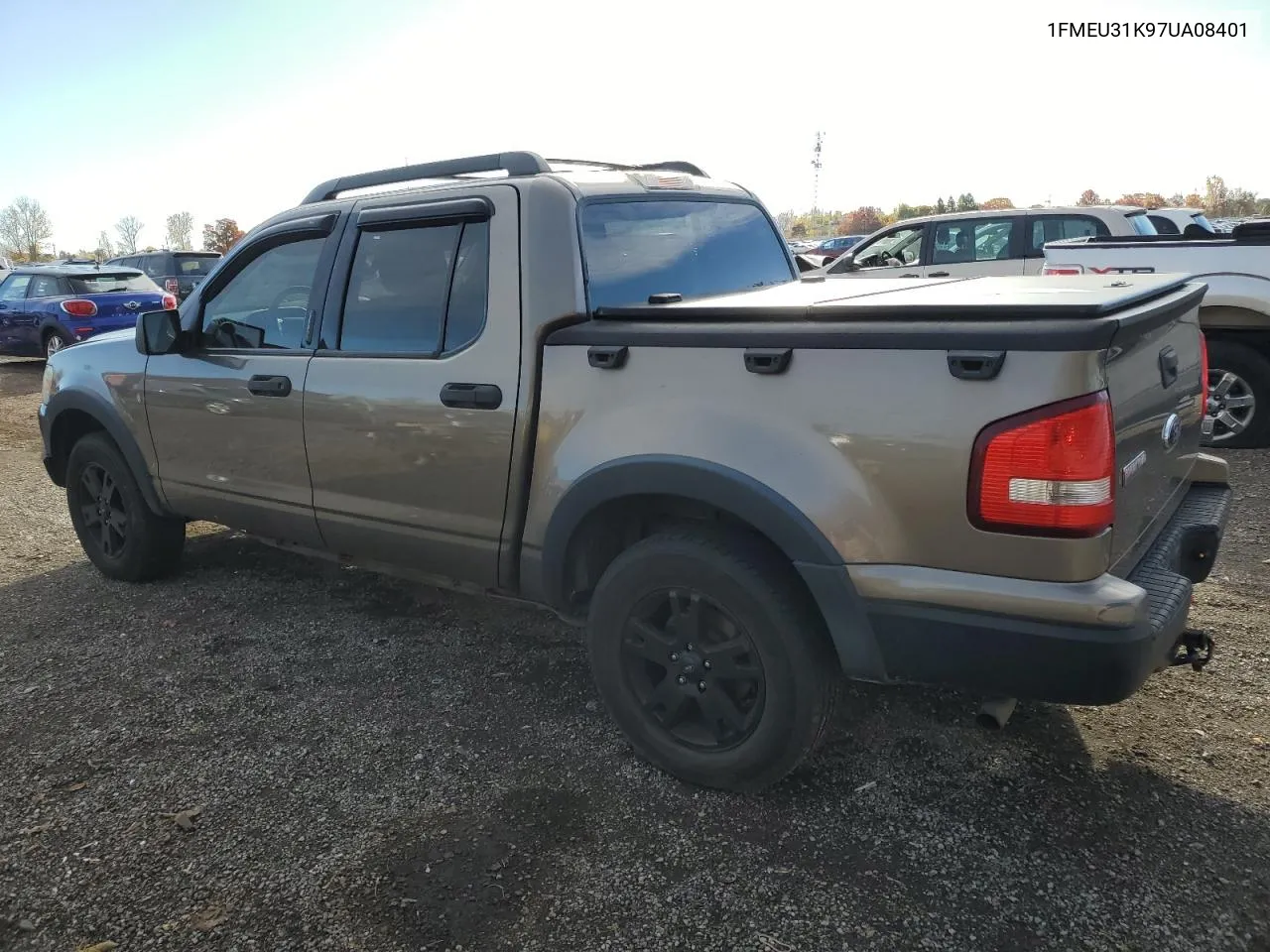 1FMEU31K97UA08401 2007 Ford Explorer Sport Trac Xlt