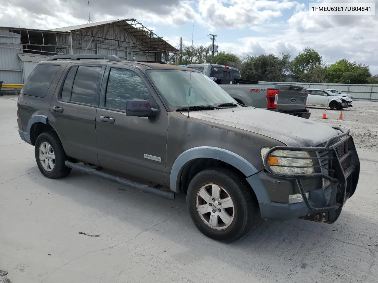 2007 Ford Explorer Xlt VIN: 1FMEU63E17UB04841 Lot: 77043104