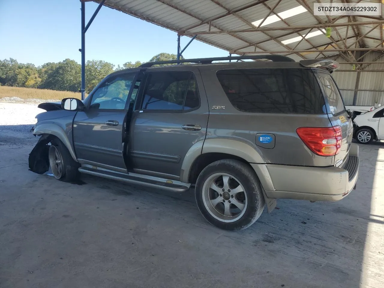 2007 Toyota Sequoia Sr5 VIN: 5TDZT34A04S229302 Lot: 77071364