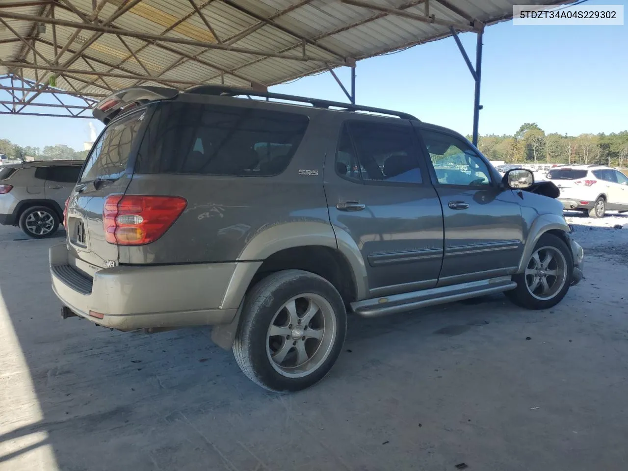 2007 Toyota Sequoia Sr5 VIN: 5TDZT34A04S229302 Lot: 77071364