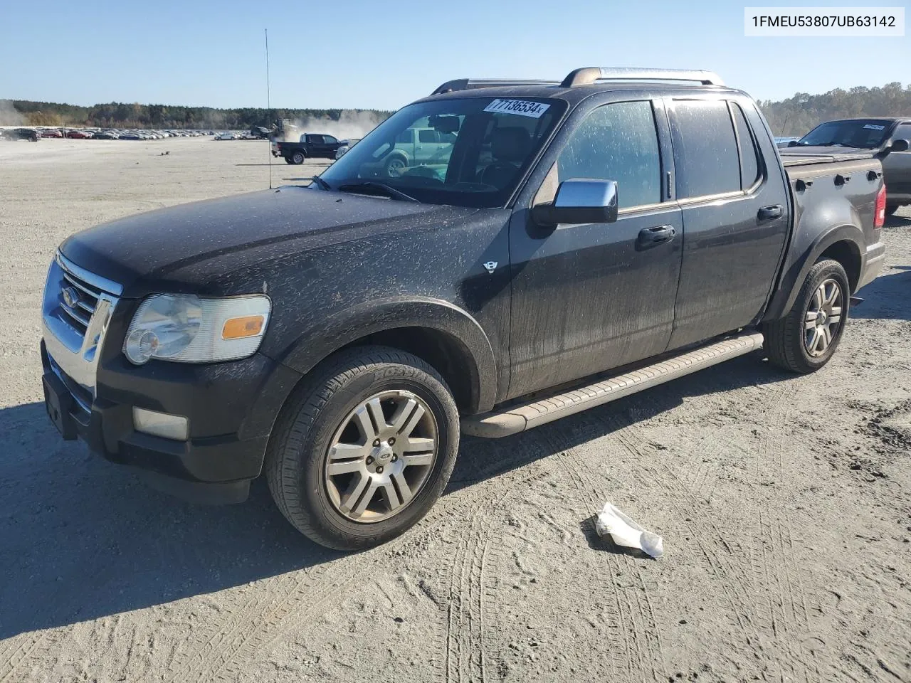 2007 Ford Explorer Sport Trac Limited VIN: 1FMEU53807UB63142 Lot: 77136534