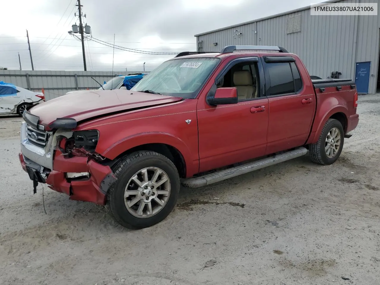 2007 Ford Explorer Sport Trac Limited VIN: 1FMEU33807UA21006 Lot: 77476524