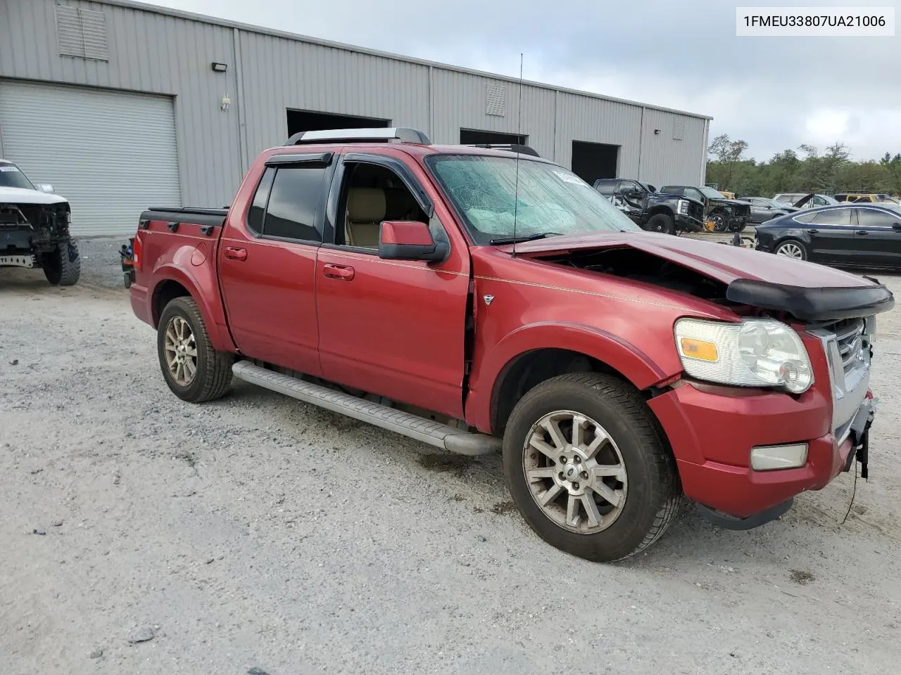 2007 Ford Explorer Sport Trac Limited VIN: 1FMEU33807UA21006 Lot: 77476524