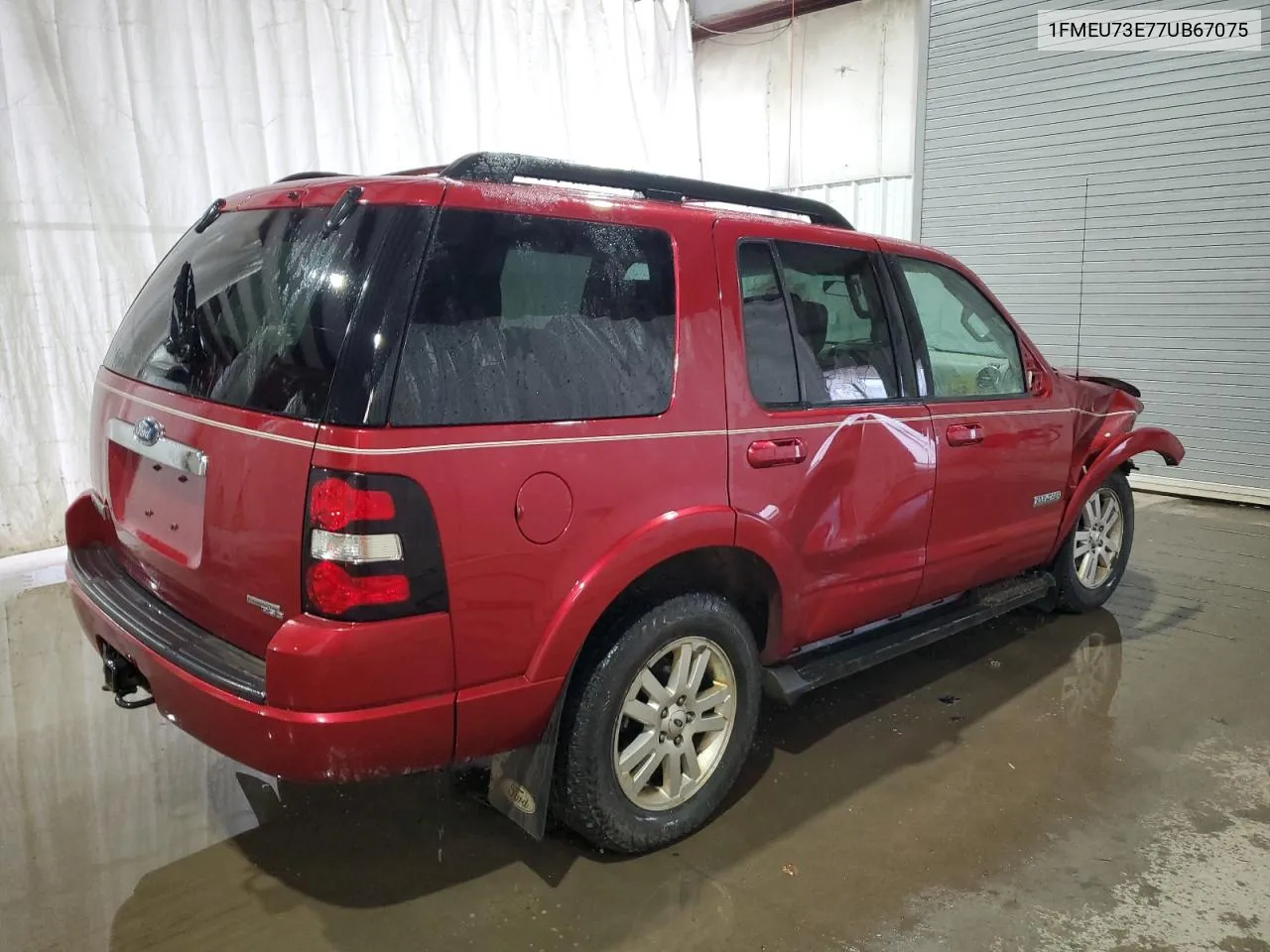 2007 Ford Explorer Xlt VIN: 1FMEU73E77UB67075 Lot: 78382304