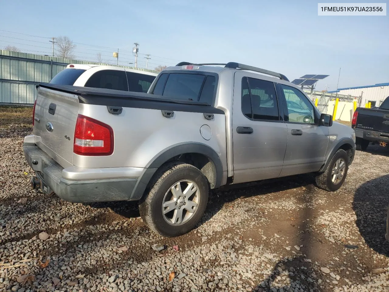 2007 Ford Explorer Sport Trac Xlt VIN: 1FMEU51K97UA23556 Lot: 78419414