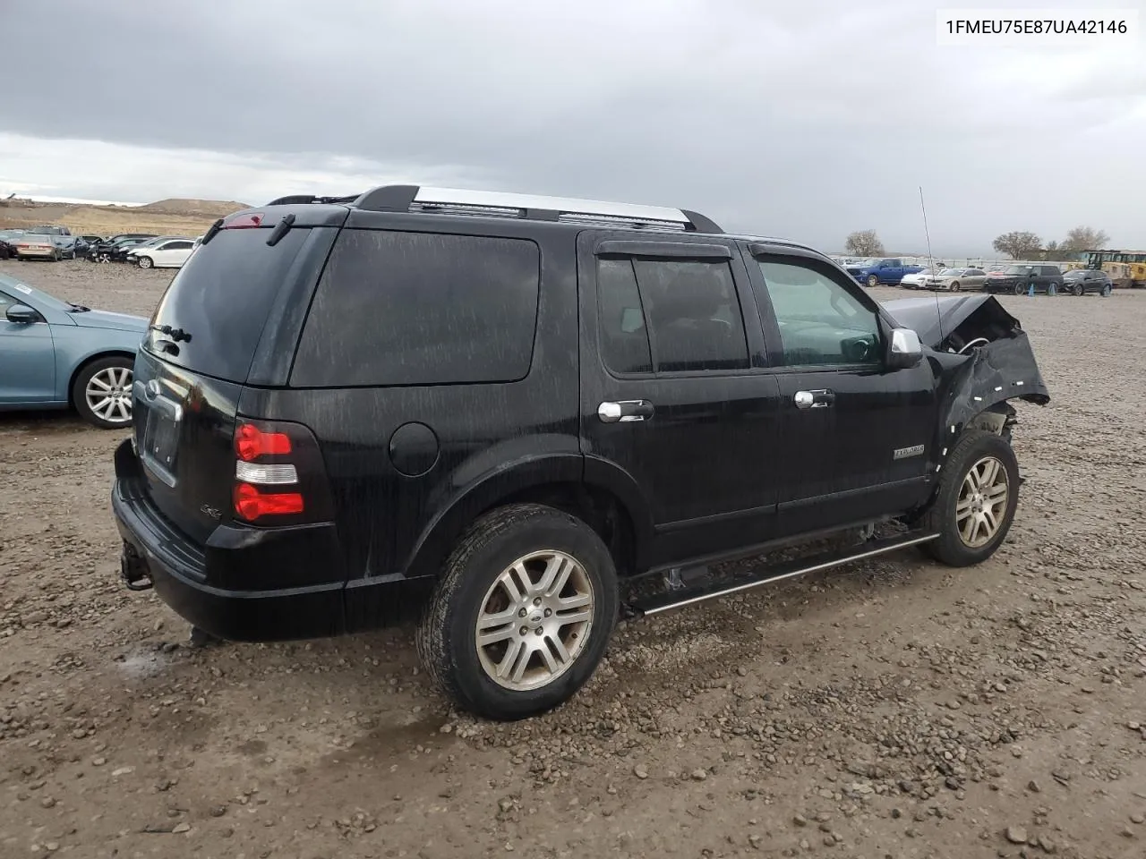 2007 Ford Explorer Limited VIN: 1FMEU75E87UA42146 Lot: 78501104