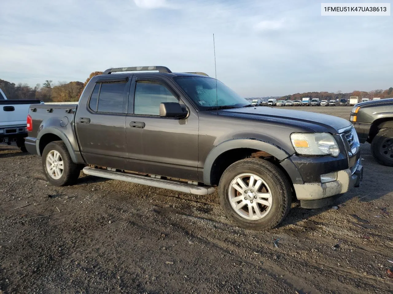 2007 Ford Explorer Sport Trac Xlt VIN: 1FMEU51K47UA38613 Lot: 78871634