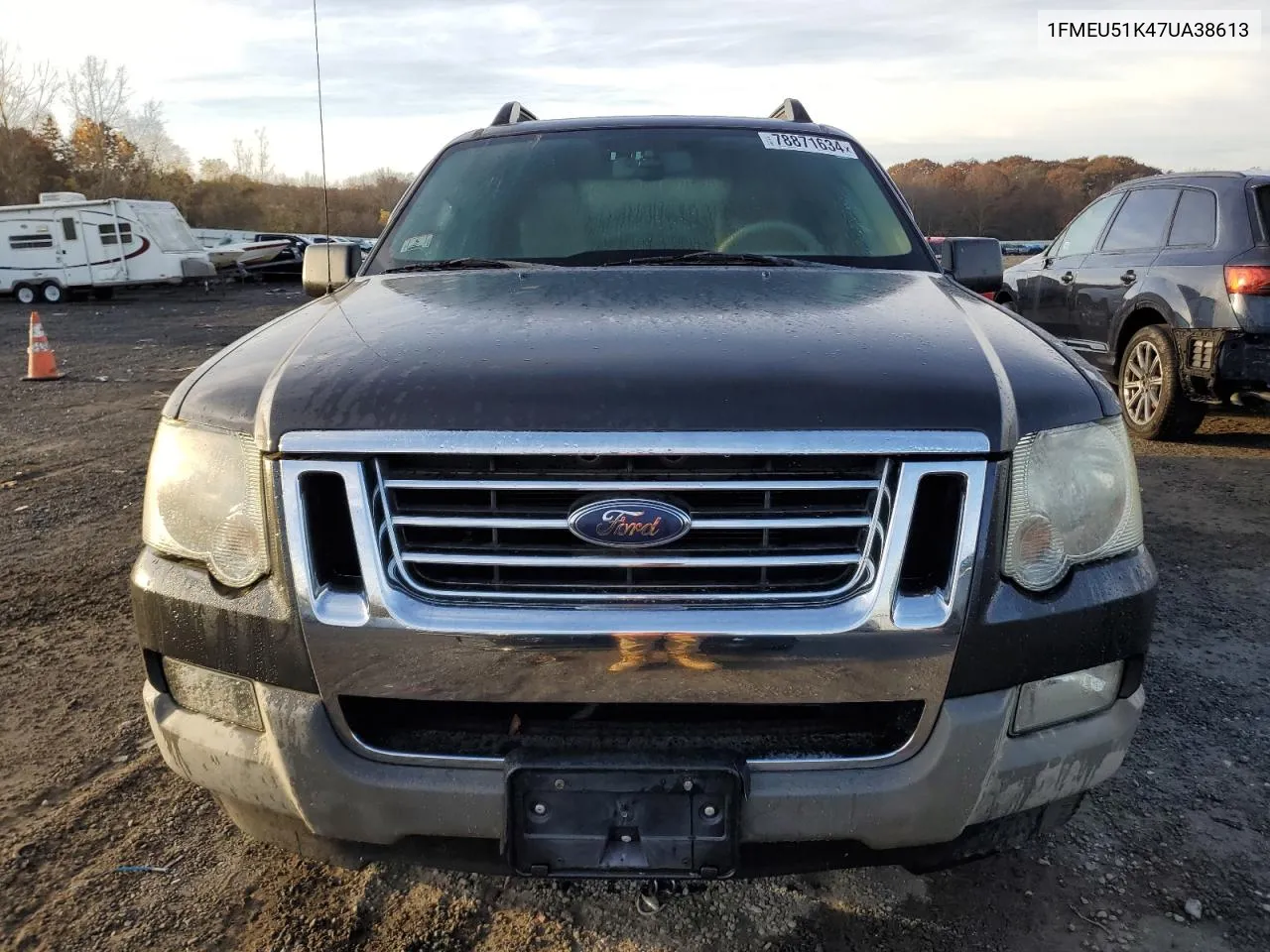 2007 Ford Explorer Sport Trac Xlt VIN: 1FMEU51K47UA38613 Lot: 78871634