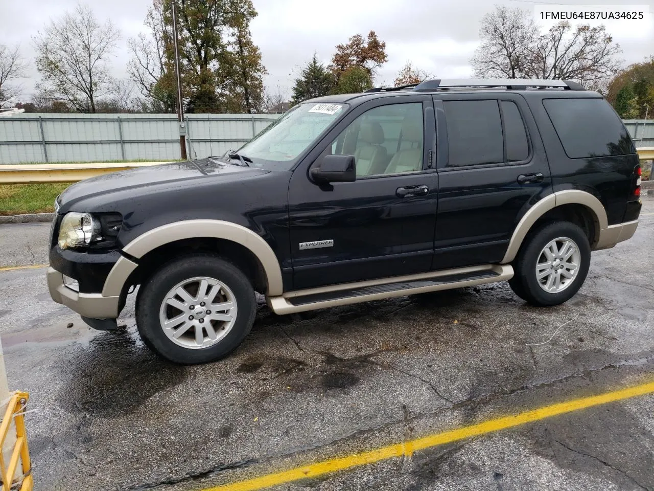 2007 Ford Explorer Eddie Bauer VIN: 1FMEU64E87UA34625 Lot: 79311484