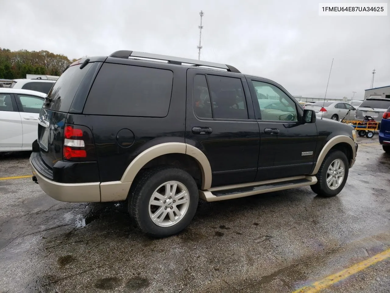 2007 Ford Explorer Eddie Bauer VIN: 1FMEU64E87UA34625 Lot: 79311484