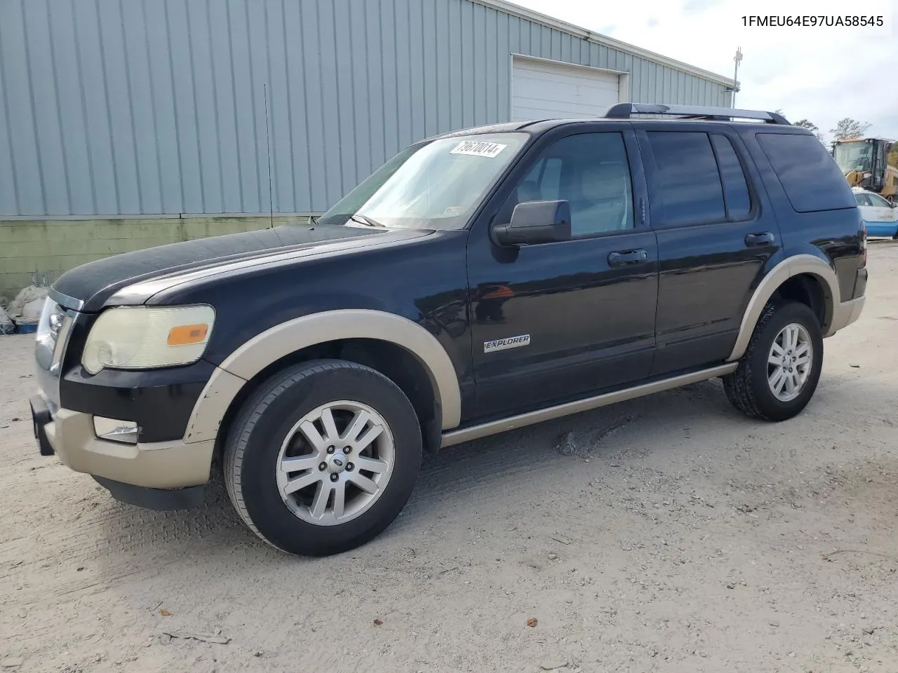 2007 Ford Explorer Eddie Bauer VIN: 1FMEU64E97UA58545 Lot: 79670014