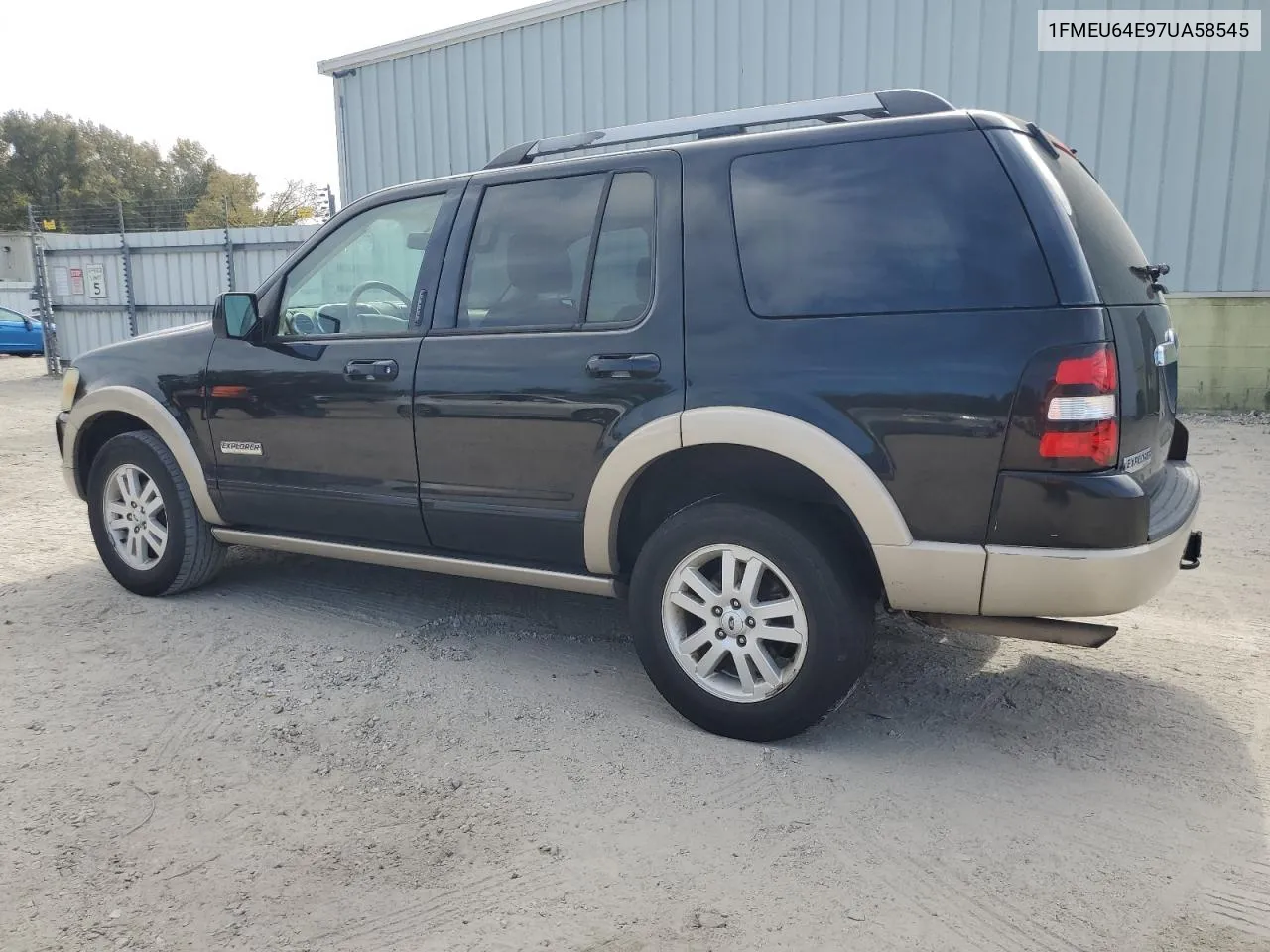 2007 Ford Explorer Eddie Bauer VIN: 1FMEU64E97UA58545 Lot: 79670014