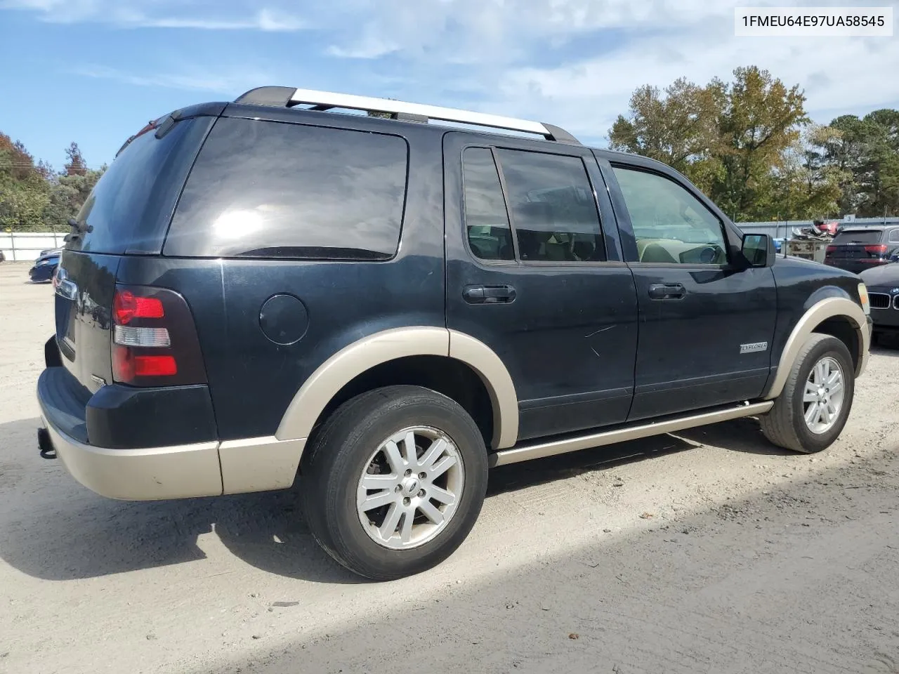 2007 Ford Explorer Eddie Bauer VIN: 1FMEU64E97UA58545 Lot: 79670014