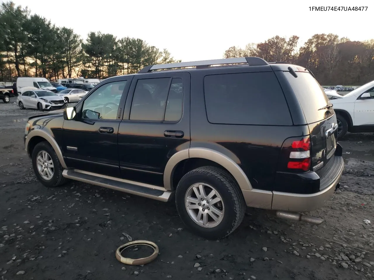 2007 Ford Explorer Eddie Bauer VIN: 1FMEU74E47UA48477 Lot: 79763354