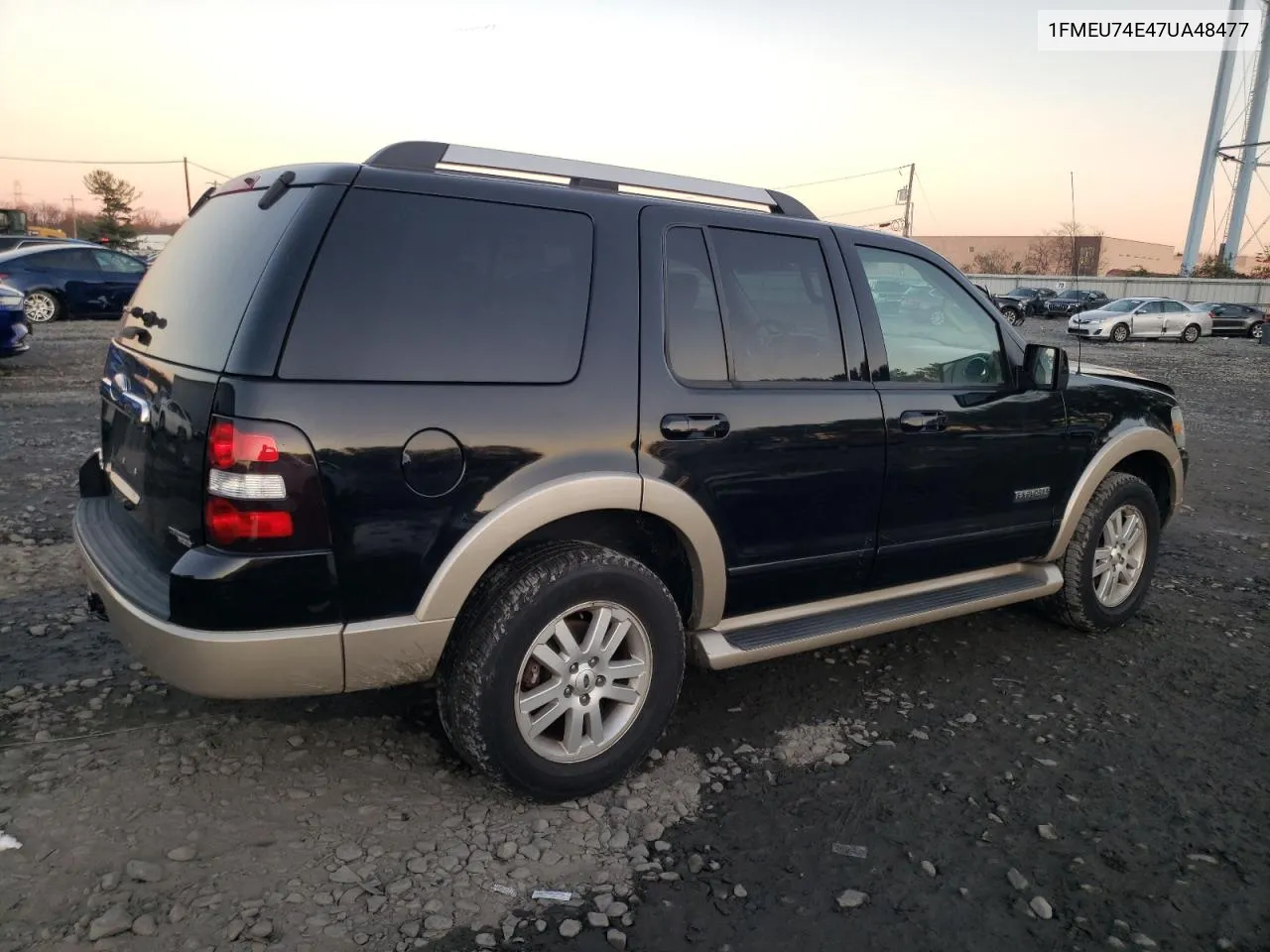 2007 Ford Explorer Eddie Bauer VIN: 1FMEU74E47UA48477 Lot: 79763354