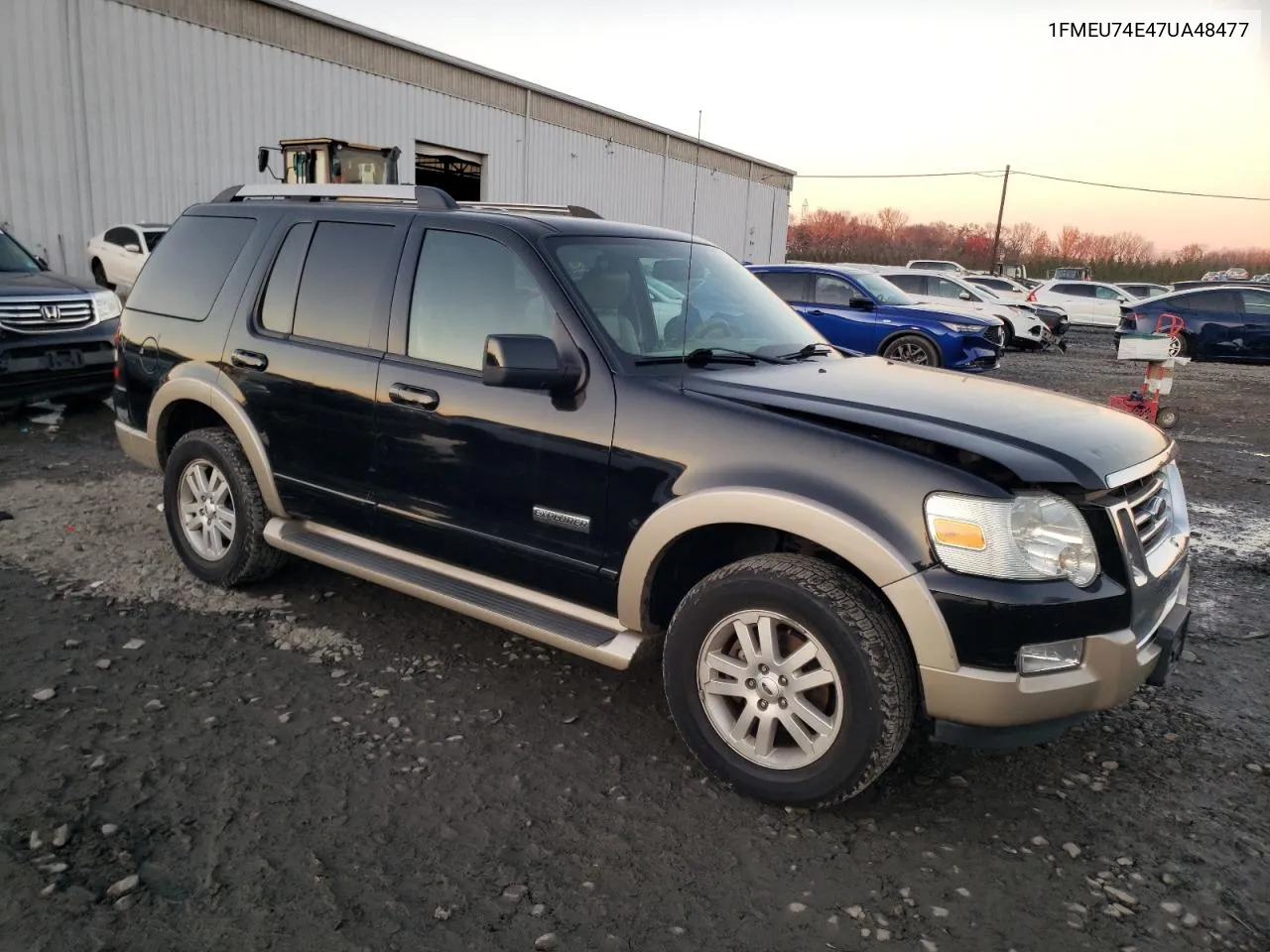 2007 Ford Explorer Eddie Bauer VIN: 1FMEU74E47UA48477 Lot: 79763354