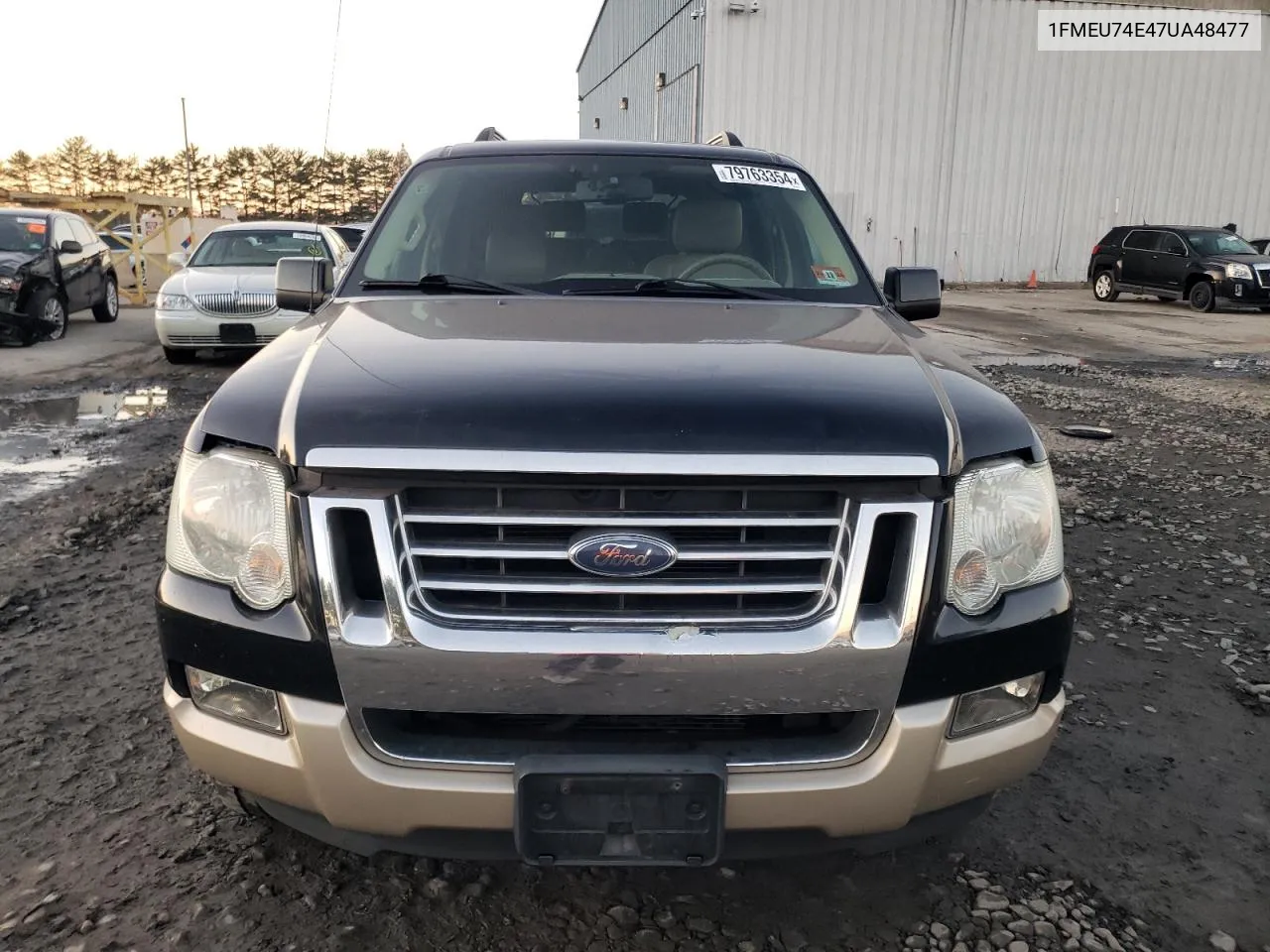 2007 Ford Explorer Eddie Bauer VIN: 1FMEU74E47UA48477 Lot: 79763354