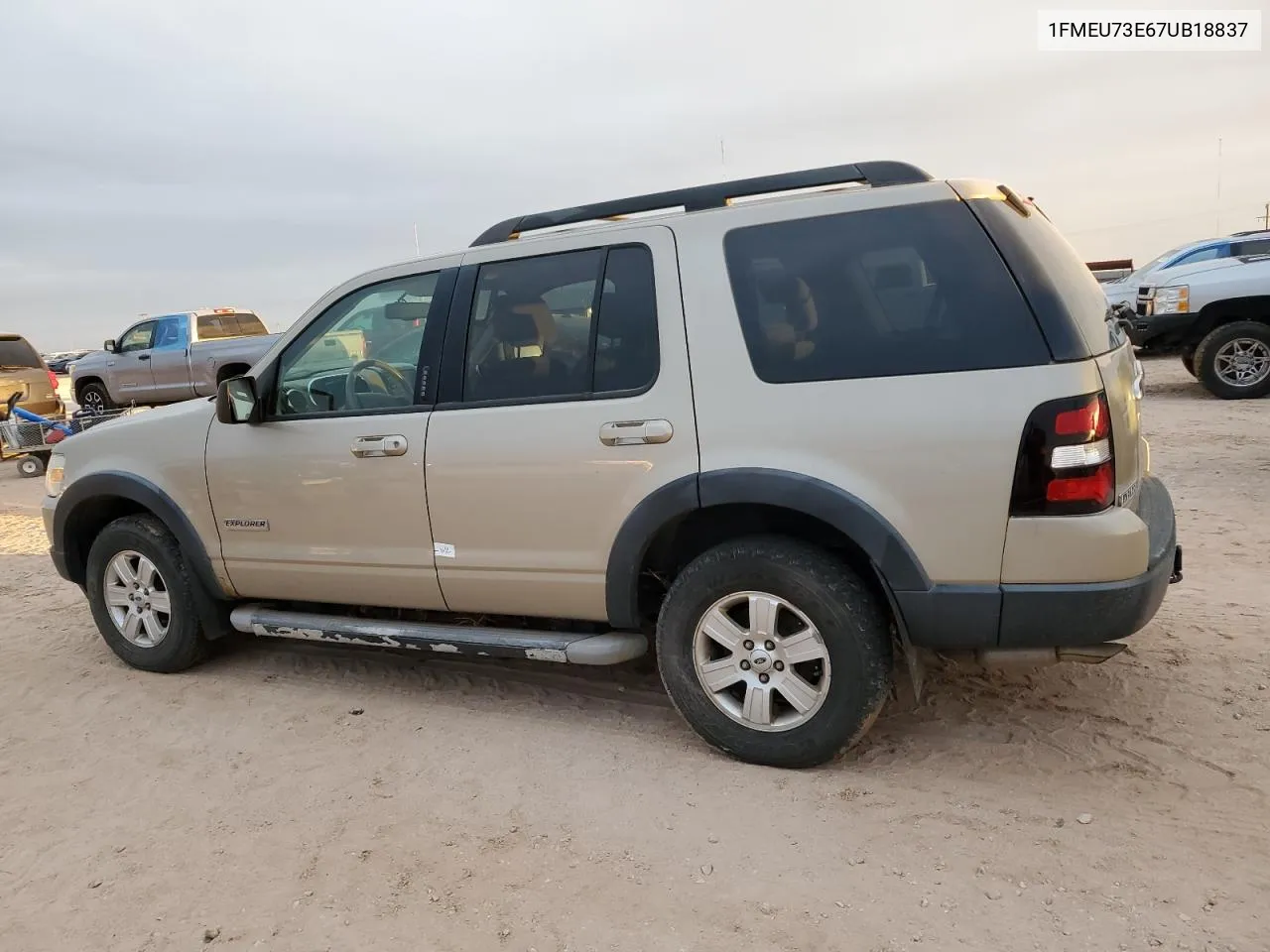 2007 Ford Explorer Xlt VIN: 1FMEU73E67UB18837 Lot: 79847924