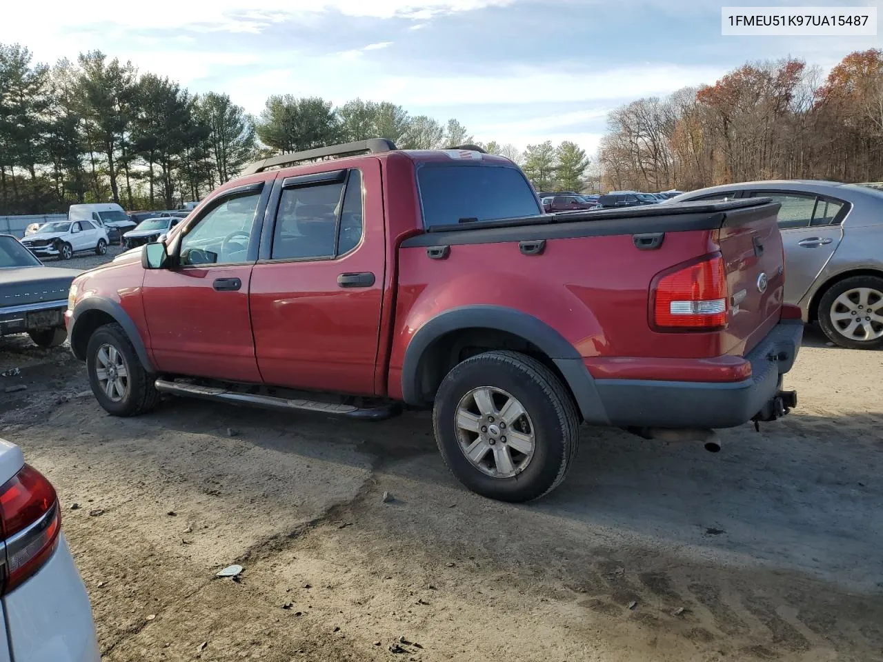 2007 Ford Explorer Sport Trac Xlt VIN: 1FMEU51K97UA15487 Lot: 81594514