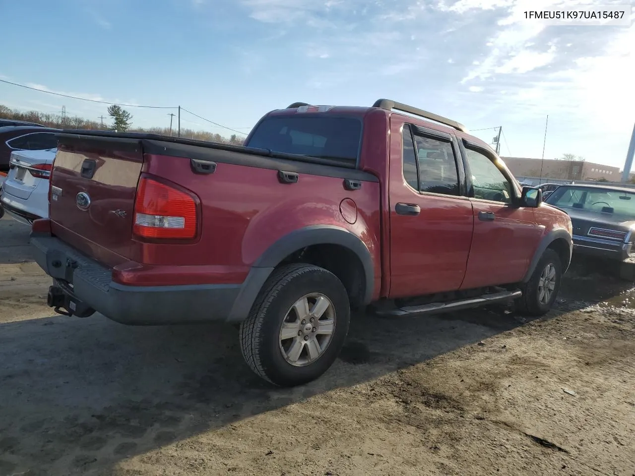 2007 Ford Explorer Sport Trac Xlt VIN: 1FMEU51K97UA15487 Lot: 81594514