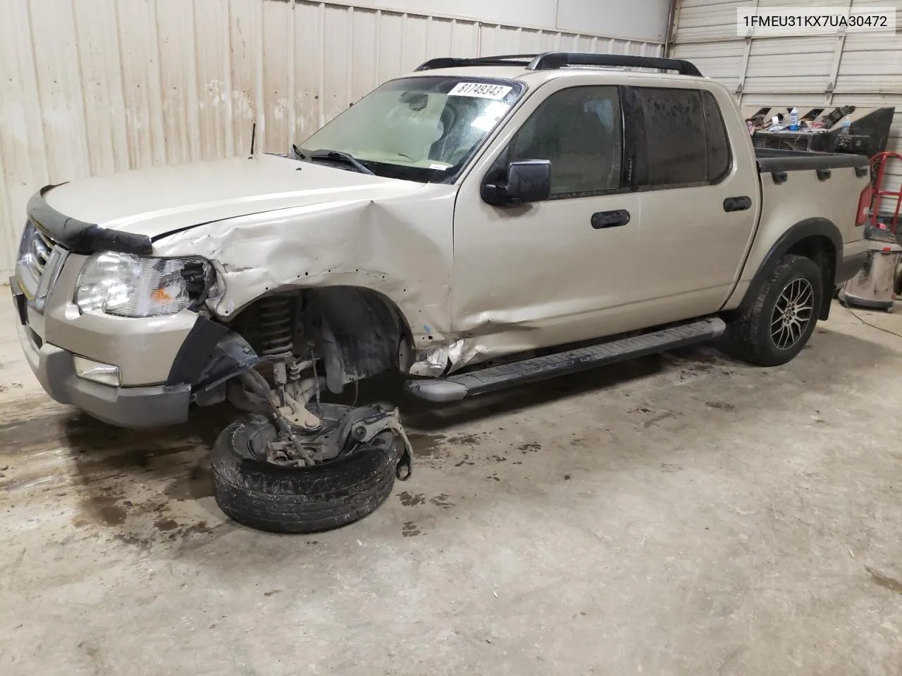 2007 Ford Explorer Sport Trac Xlt VIN: 1FMEU31KX7UA30472 Lot: 81749343