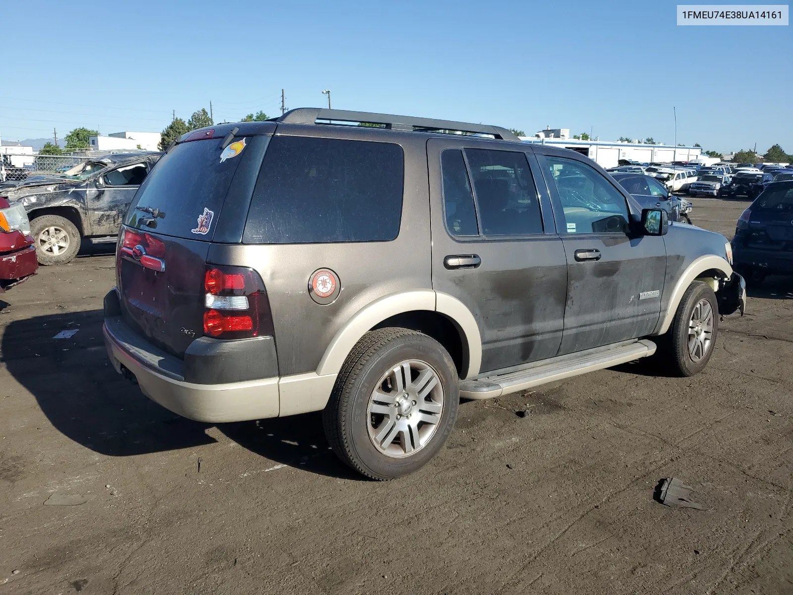 2008 Ford Explorer Eddie Bauer VIN: 1FMEU74E38UA14161 Lot: 57118984